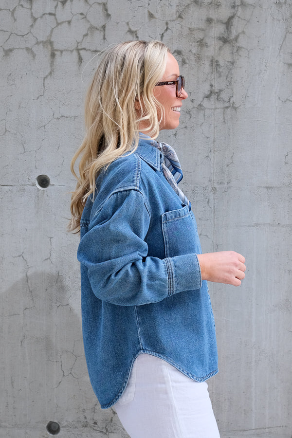 Irvina Denim Shirt
