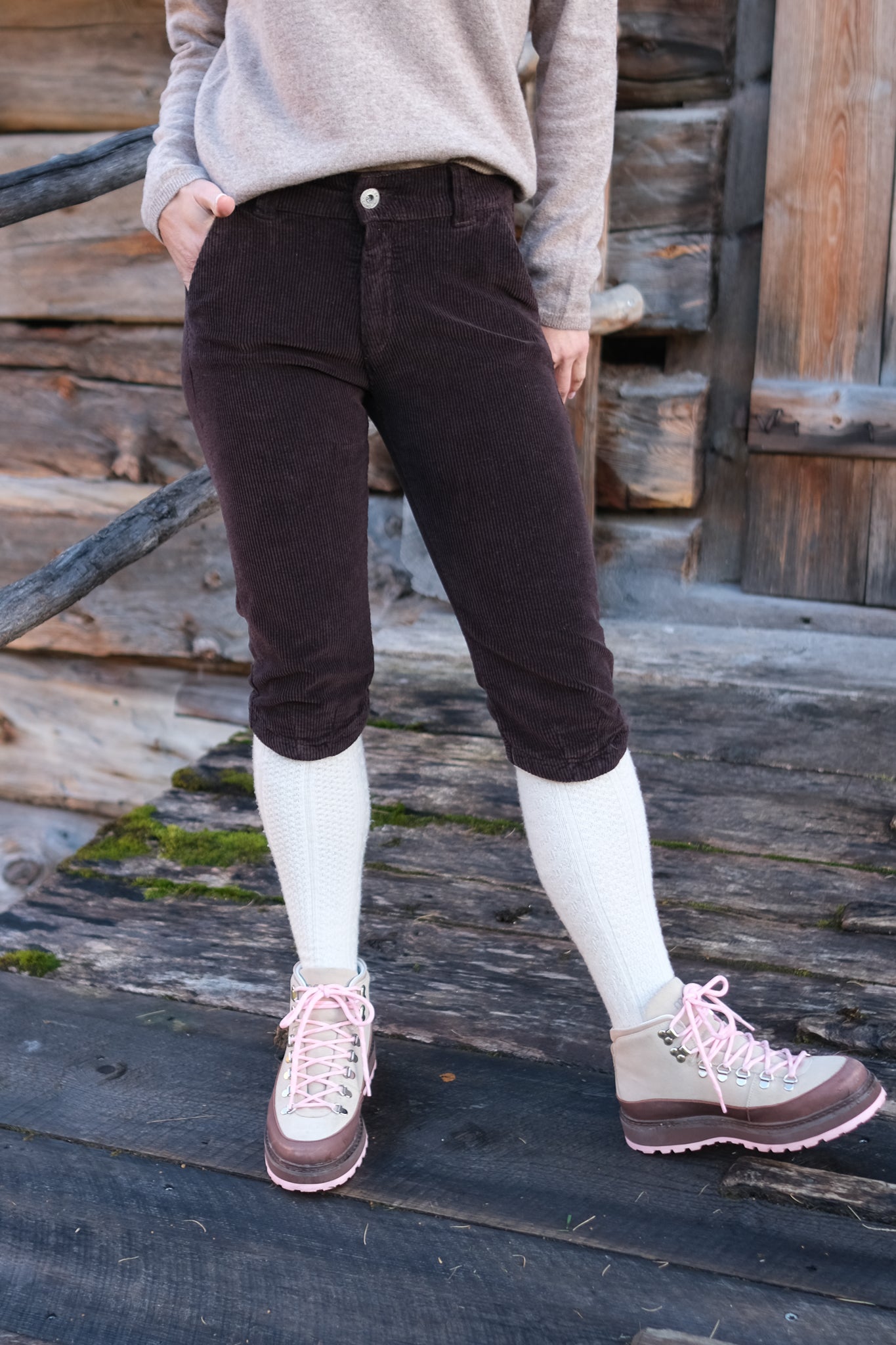 Aspen Cord Knickers Ecorce
