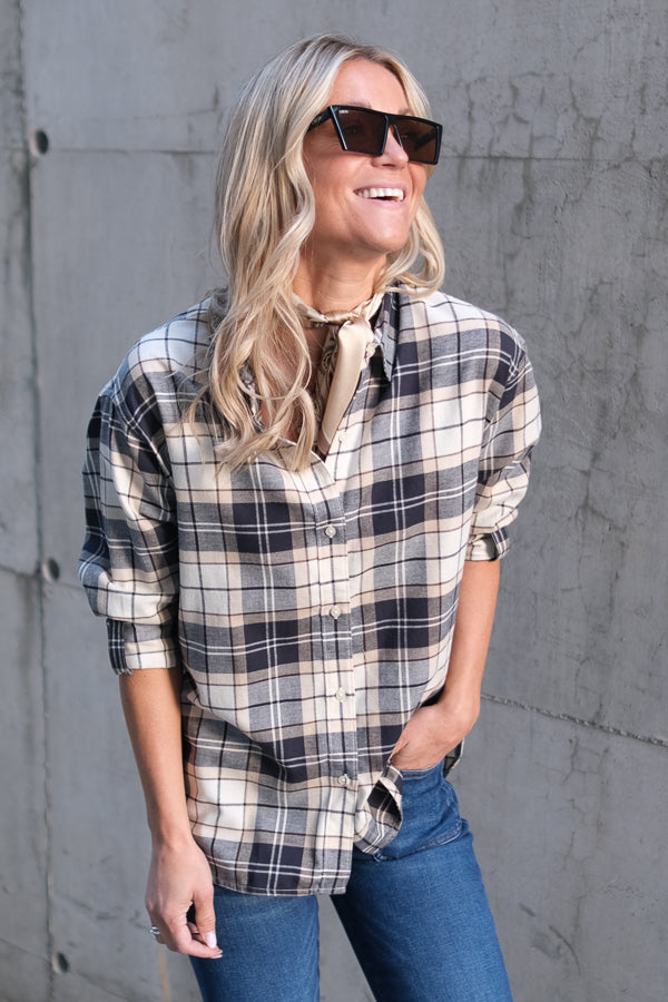 Elishaw Shirt Check Shirt Birchwood Tartan