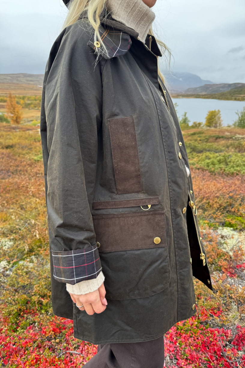 Icons Modern Beaufort Wax Jacket Olive