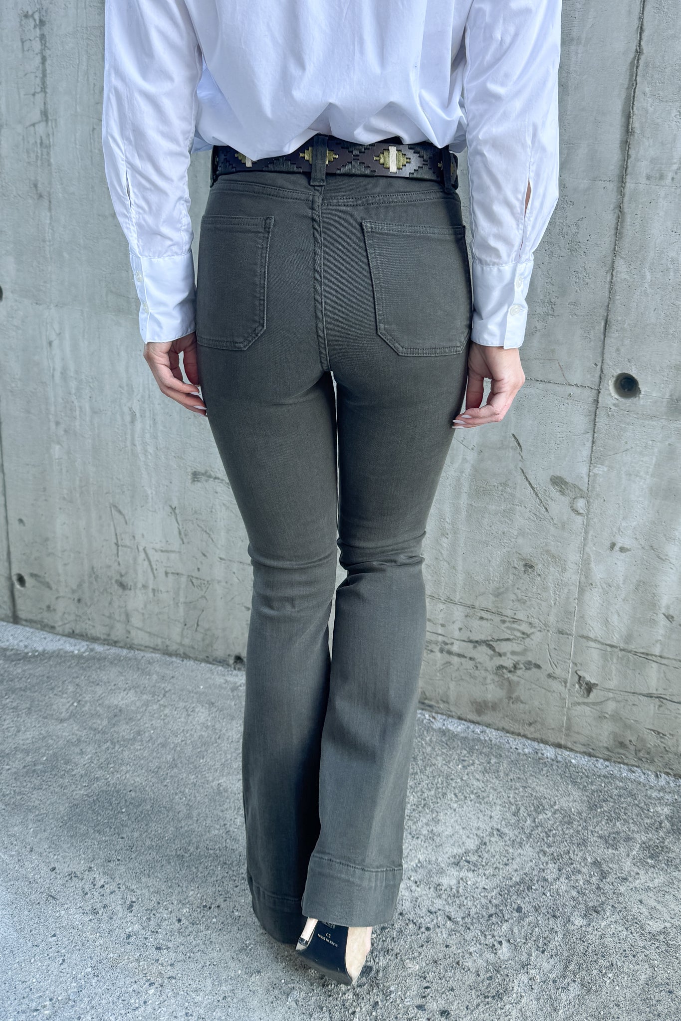 Jim Drill Cashmere Army