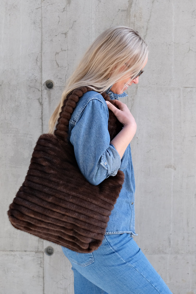 Sonja Tote Bag Brun