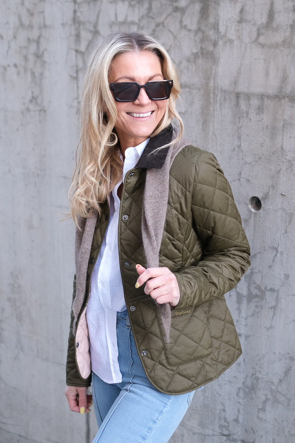 Deveron Quilted Jacket Olive