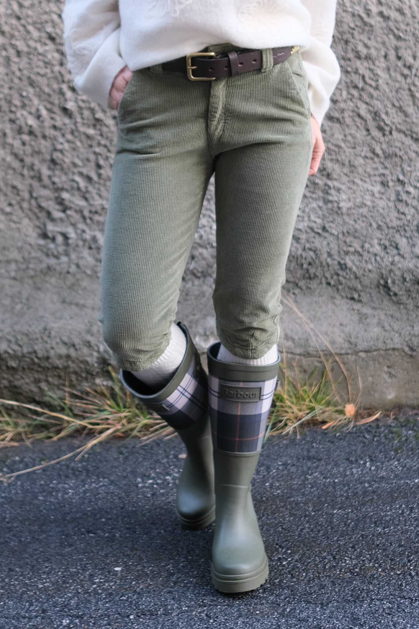 Aspen Cord Knickers Mousse