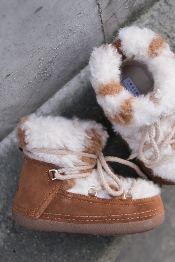 Teddy Boot Ecru