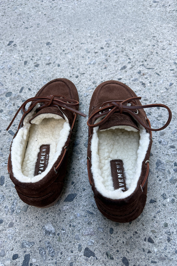 Vilde Loafers Brown Suede