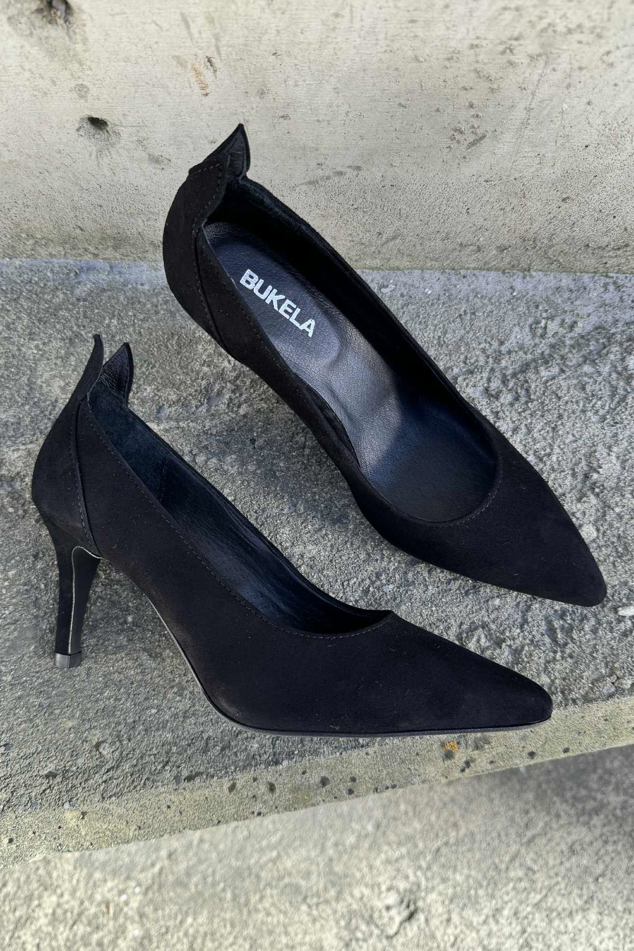Pump Suede Black
