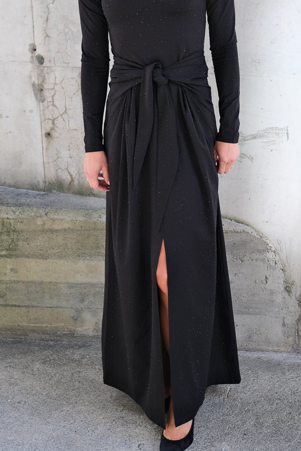 Comete Dress Noir Sparkle