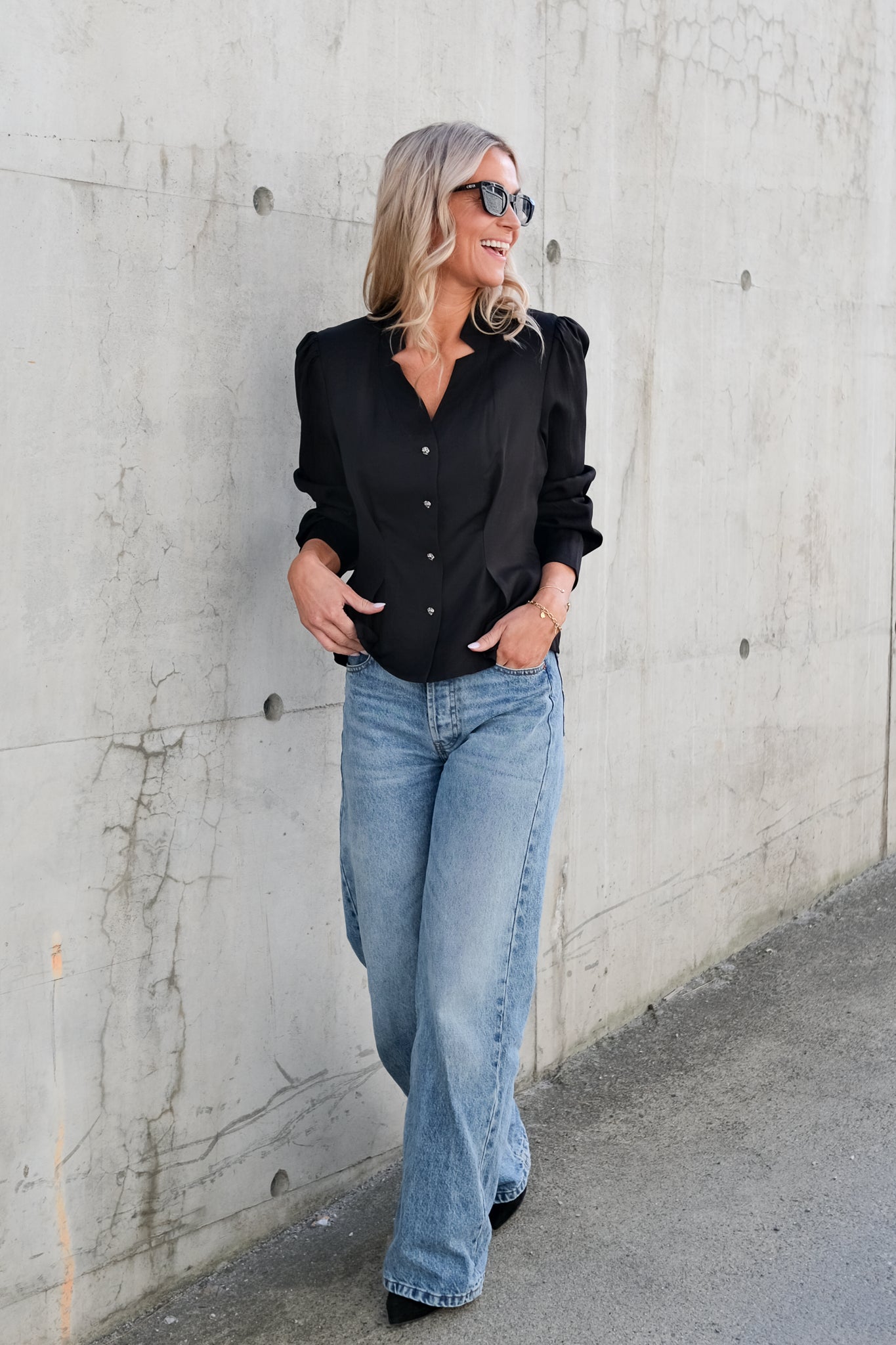 Sue Blouse Black
