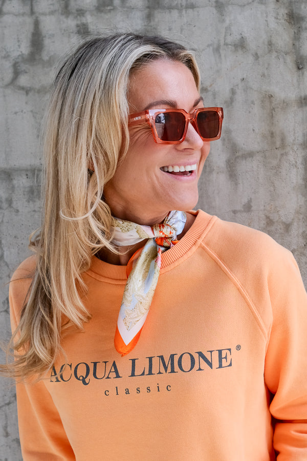 College Classic Sweater Orange