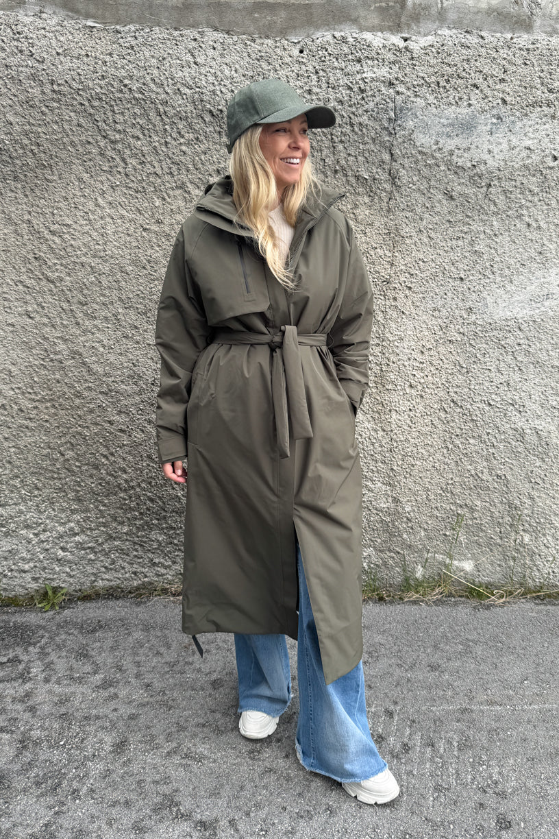 Åse Insulated Coat Grape Leaf