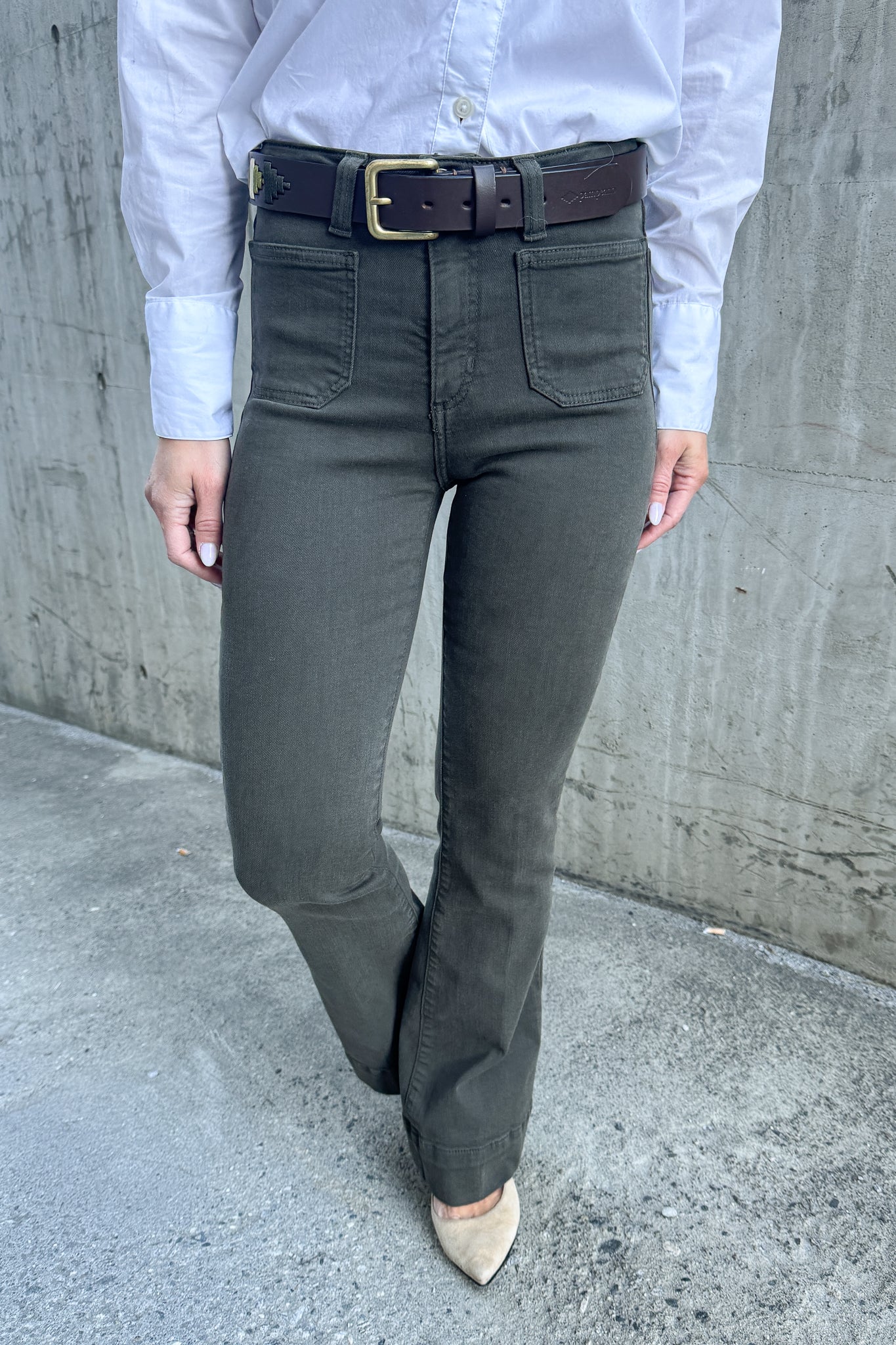 Jim Drill Cashmere Army