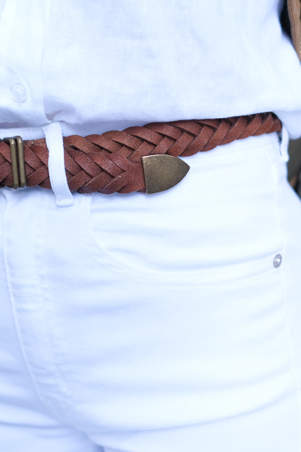 8928 Gal Bruciato Braided Belt