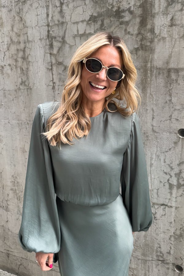Juliette Dress Agave Green