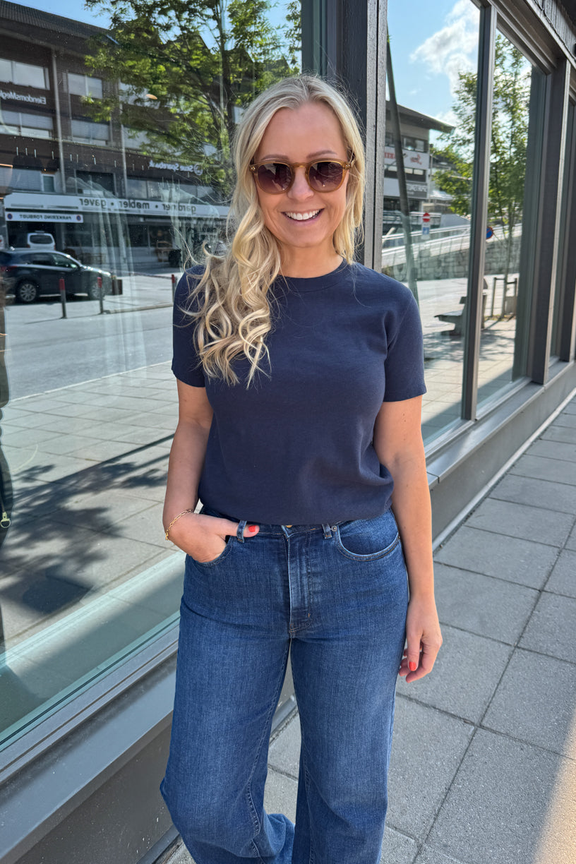 Sonoma T-shirt Navy Blue Vintage