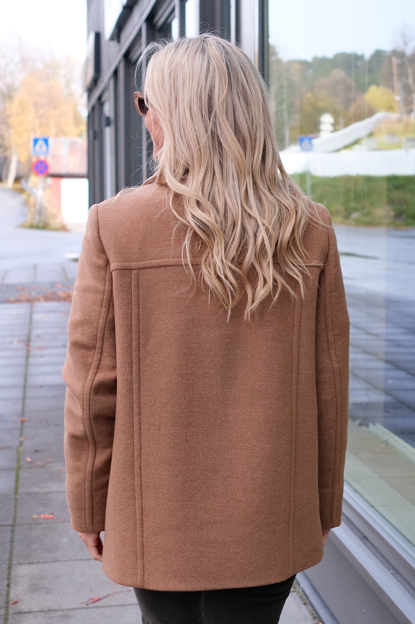 Indie Military Wool Peacoat Camel