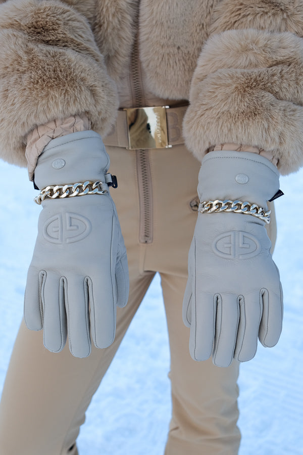 Kylie Golves Champagne