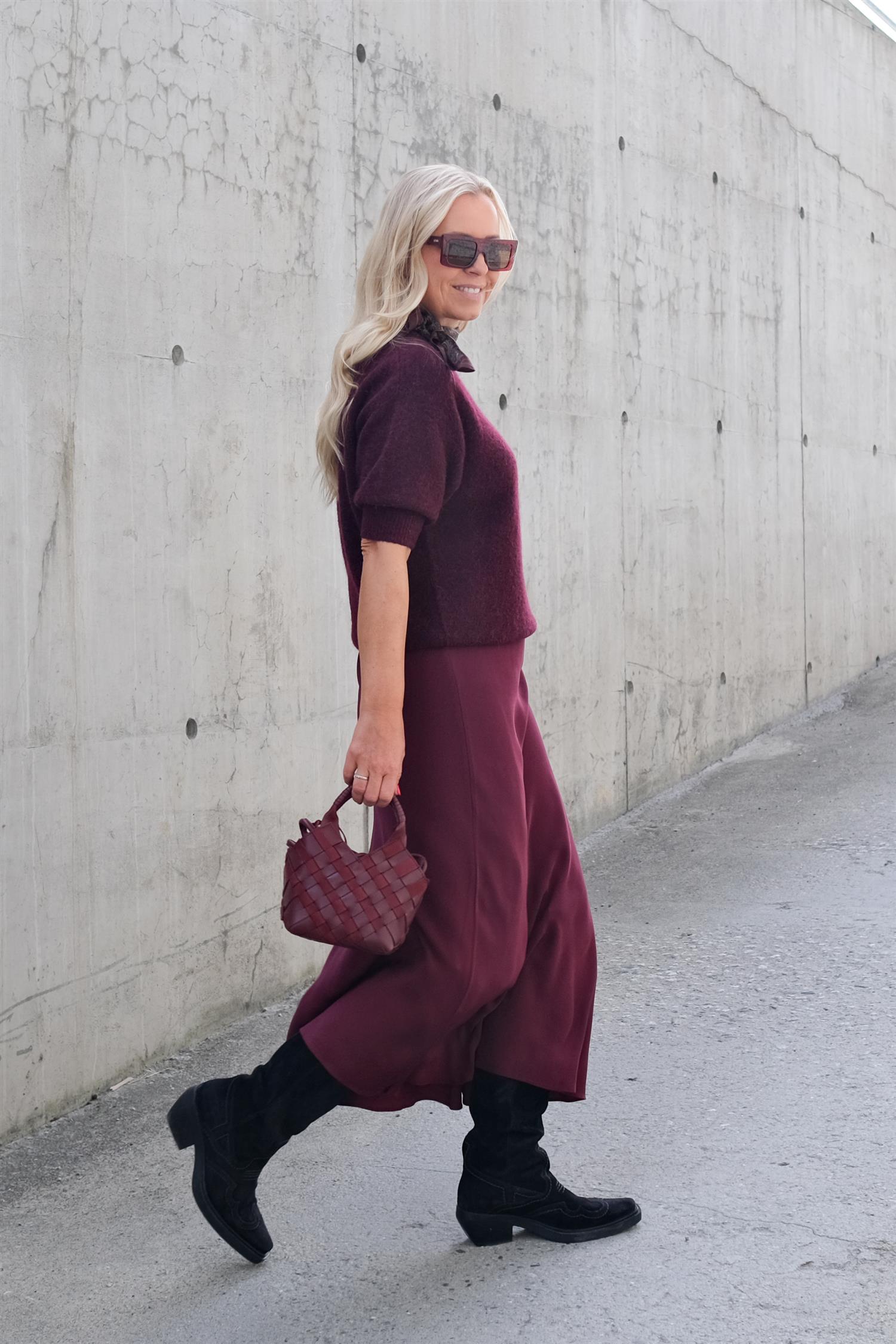 Remi Sweater Burgundy