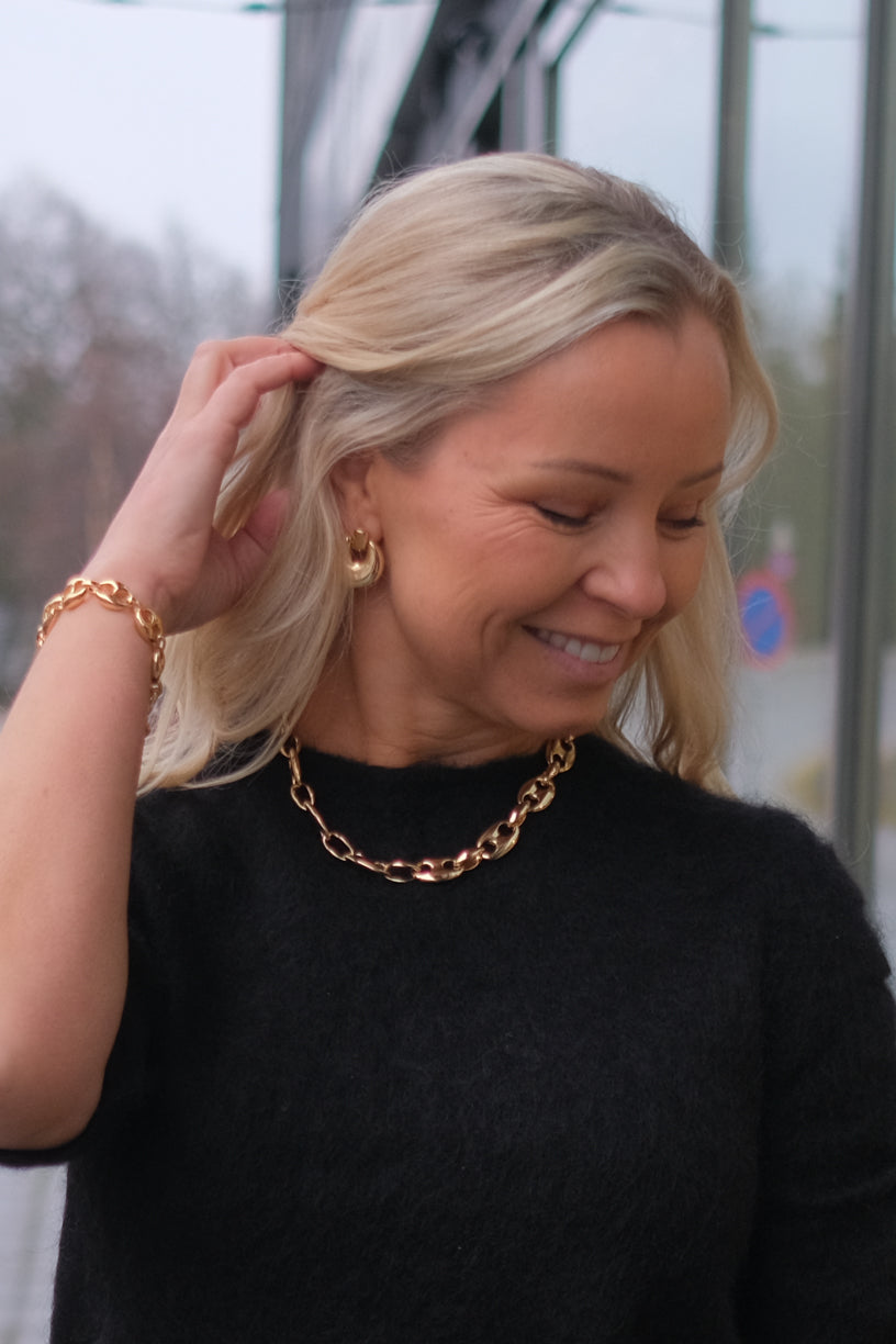 Simona Necklace Gold Plated