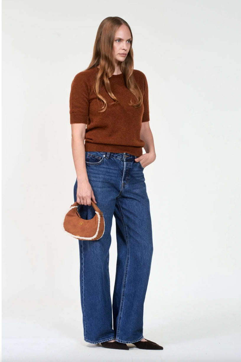 Noella Shearling Chestnut