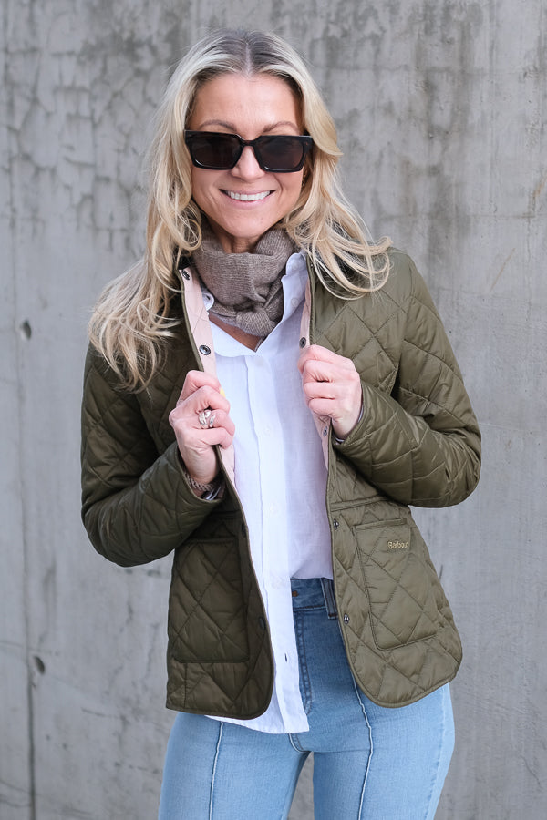 Deveron Quilted Jacket Olive