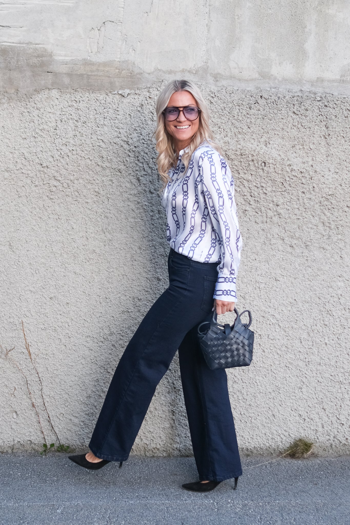 Palazzo Night Blue Rinse