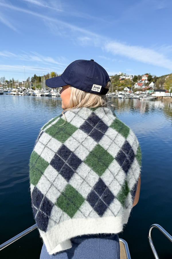 Eden Heart Caps Dk Navy