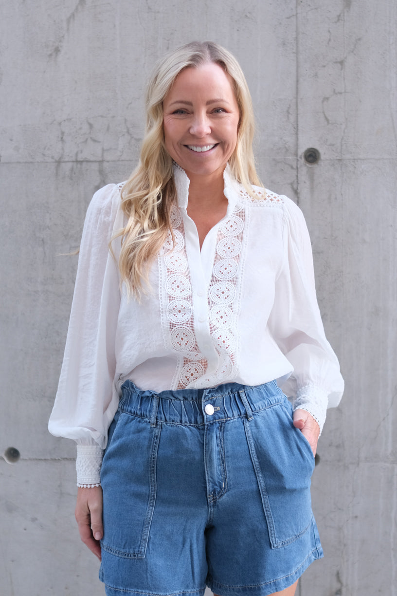 Soffy Jo Blouse Off-white