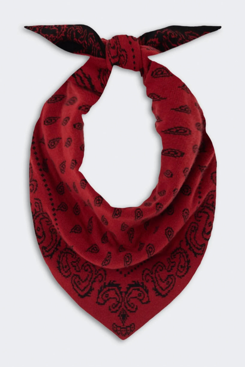The Wild Rag Carmine/black