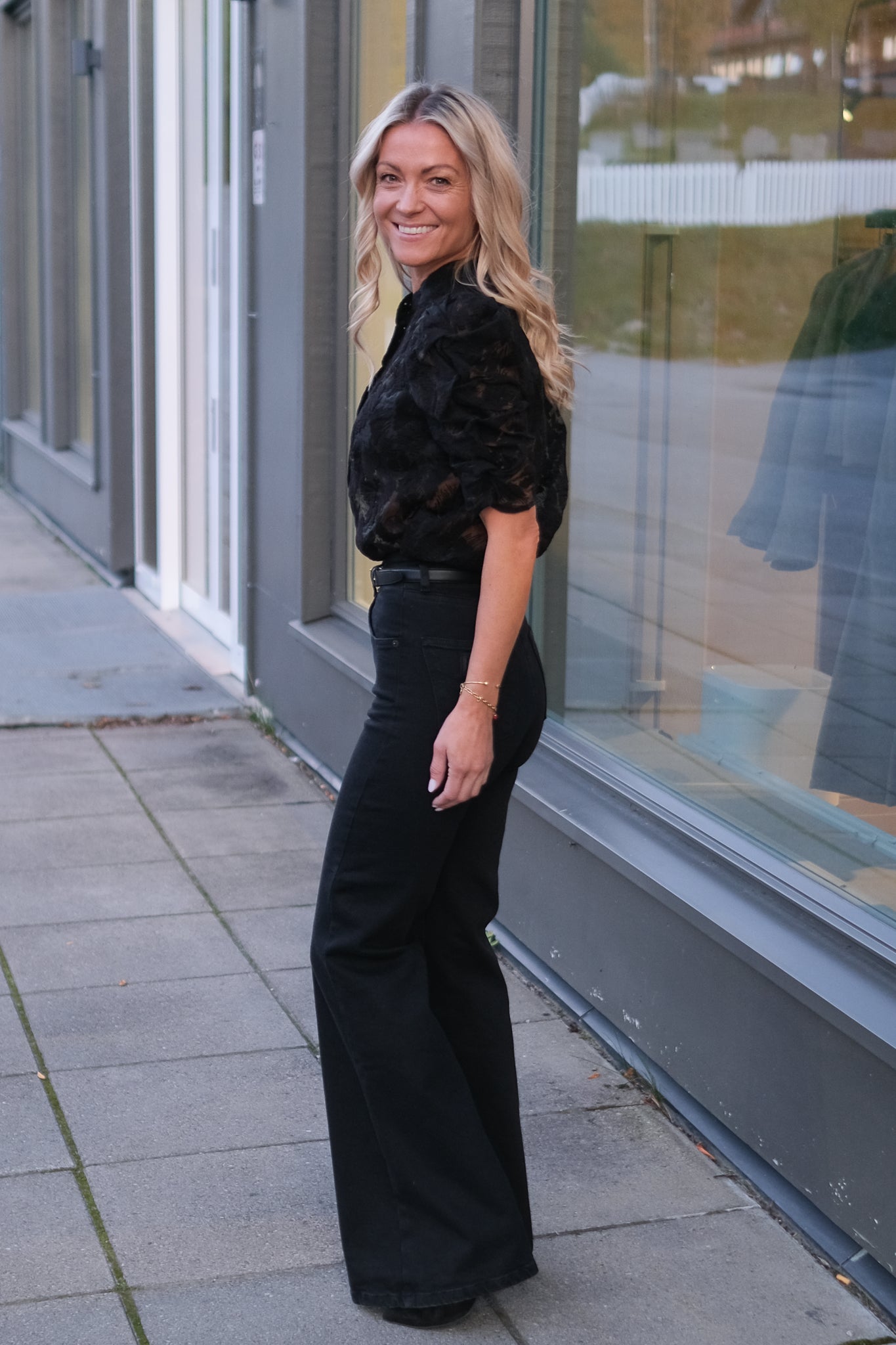 Ann Sofie Blouse Black