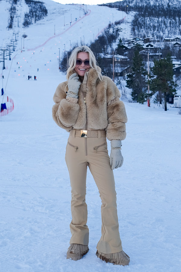 Lieke Ski Suit Caramello