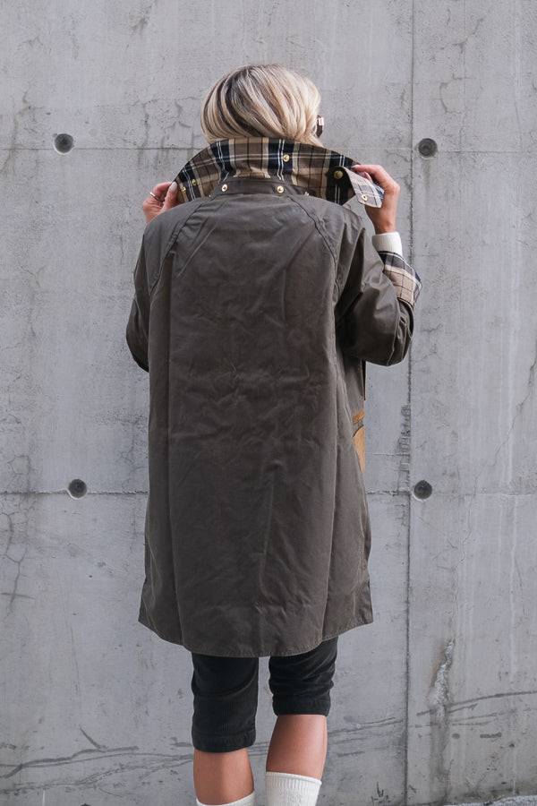 Modern Beaufort Wax Jacket Beech