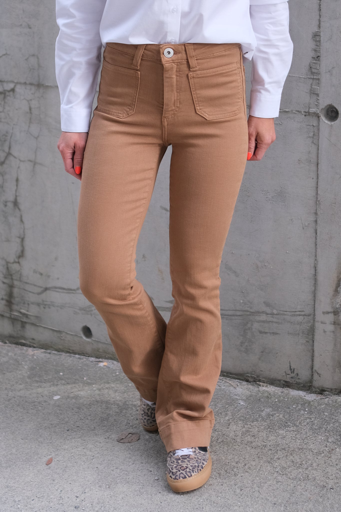 Jim Drill Cashmere Havane