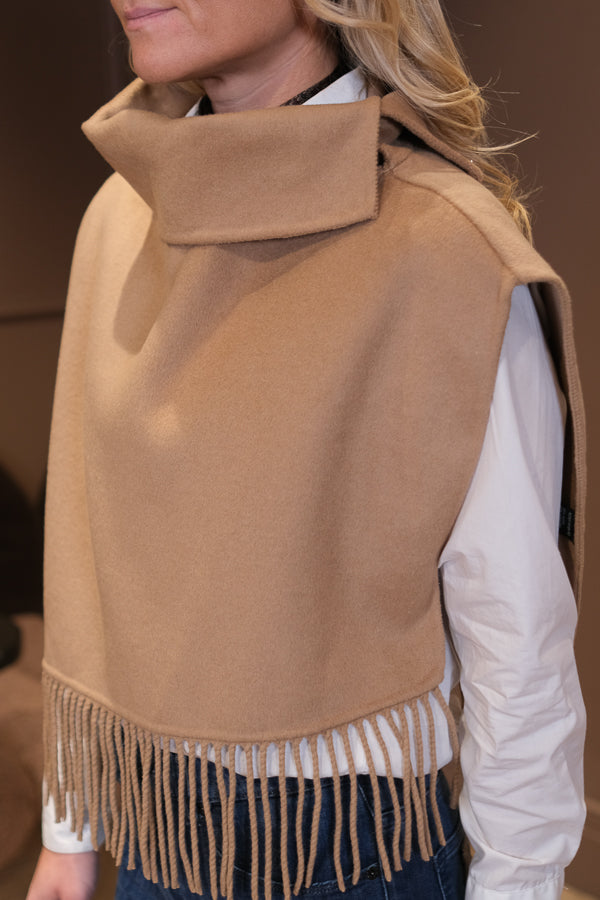 Hals Med Frynser Camel