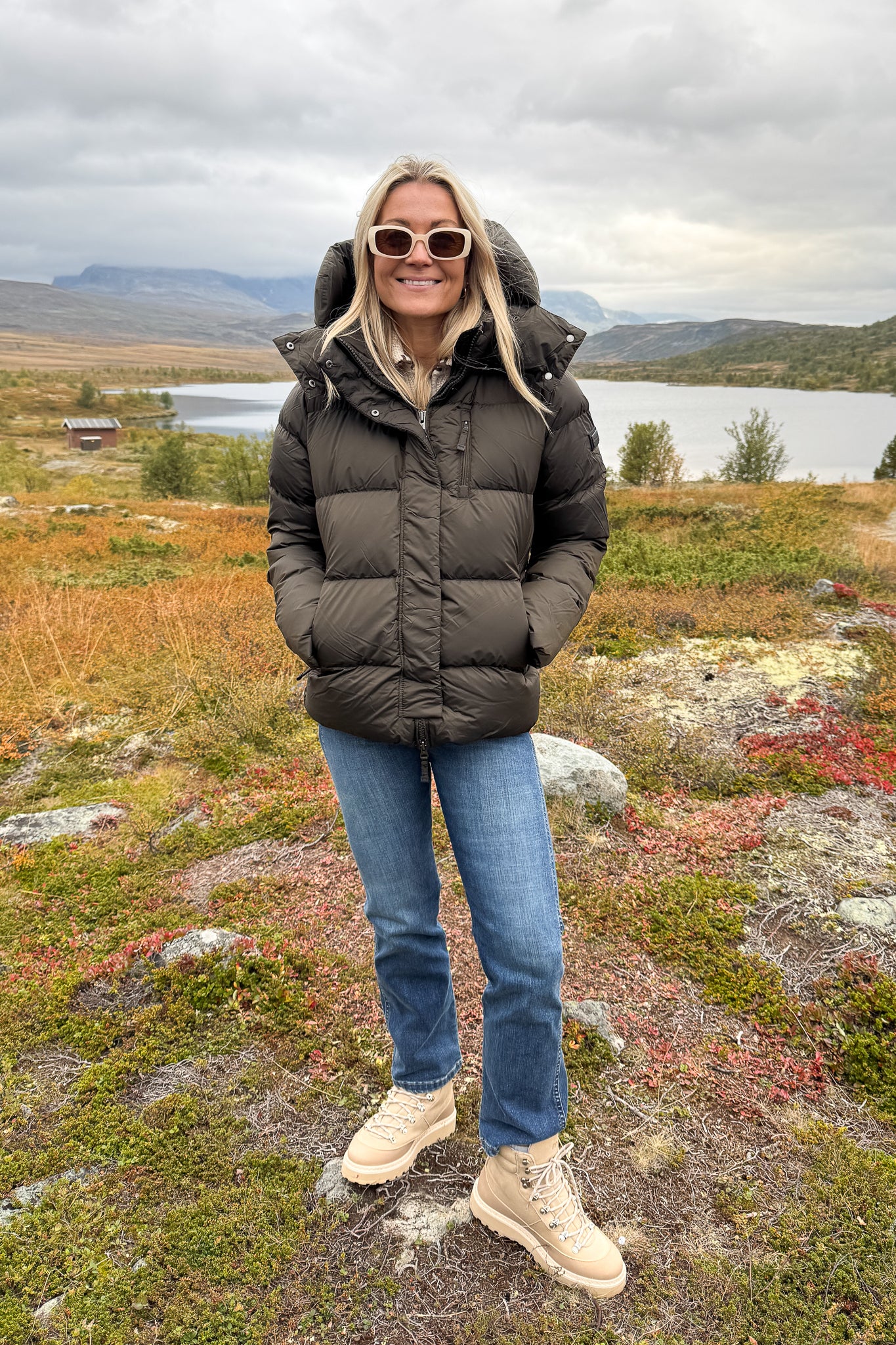 Stella Down Jacket Olive