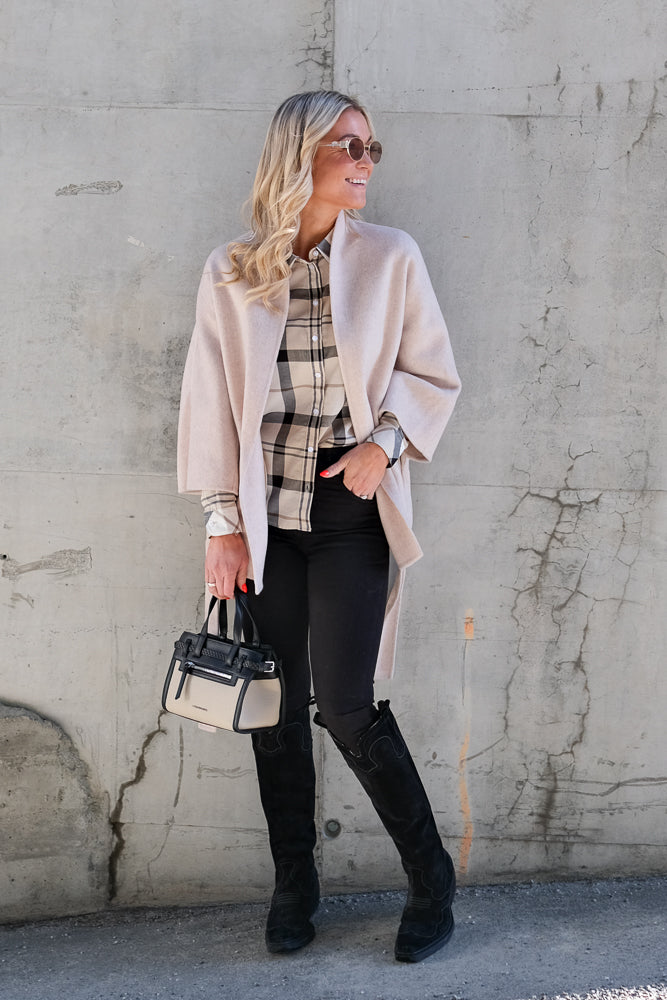 Akiko Wool Jacket Latte