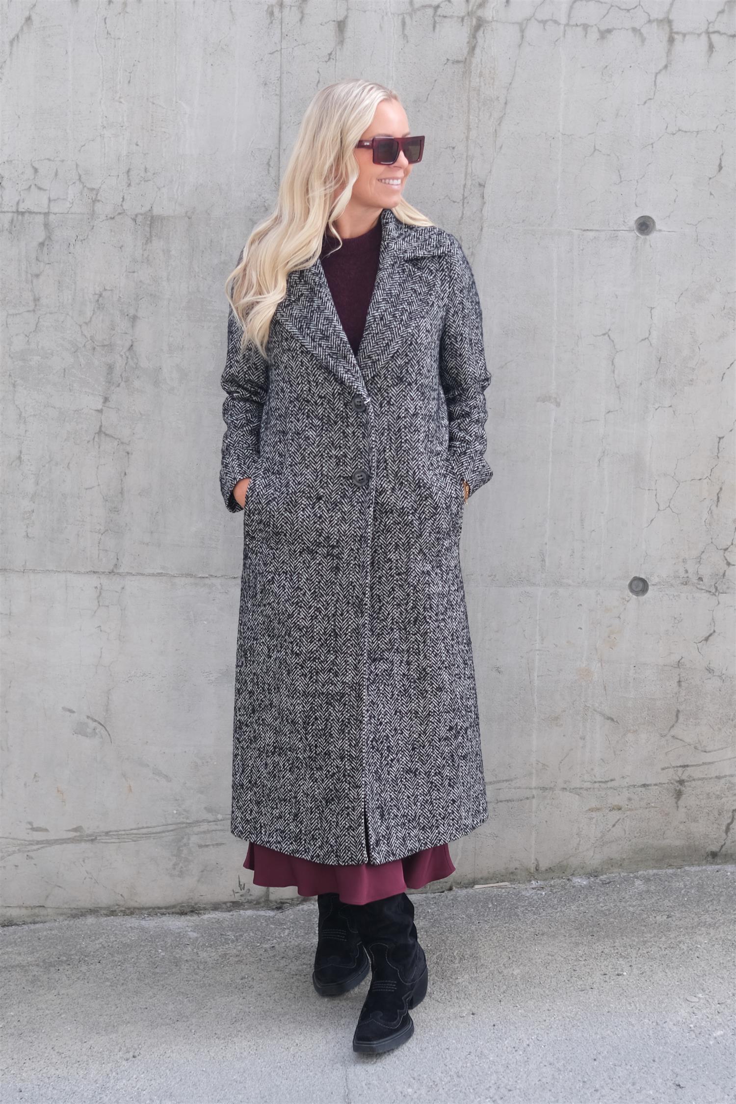 Clarenta Long Coat Pattern