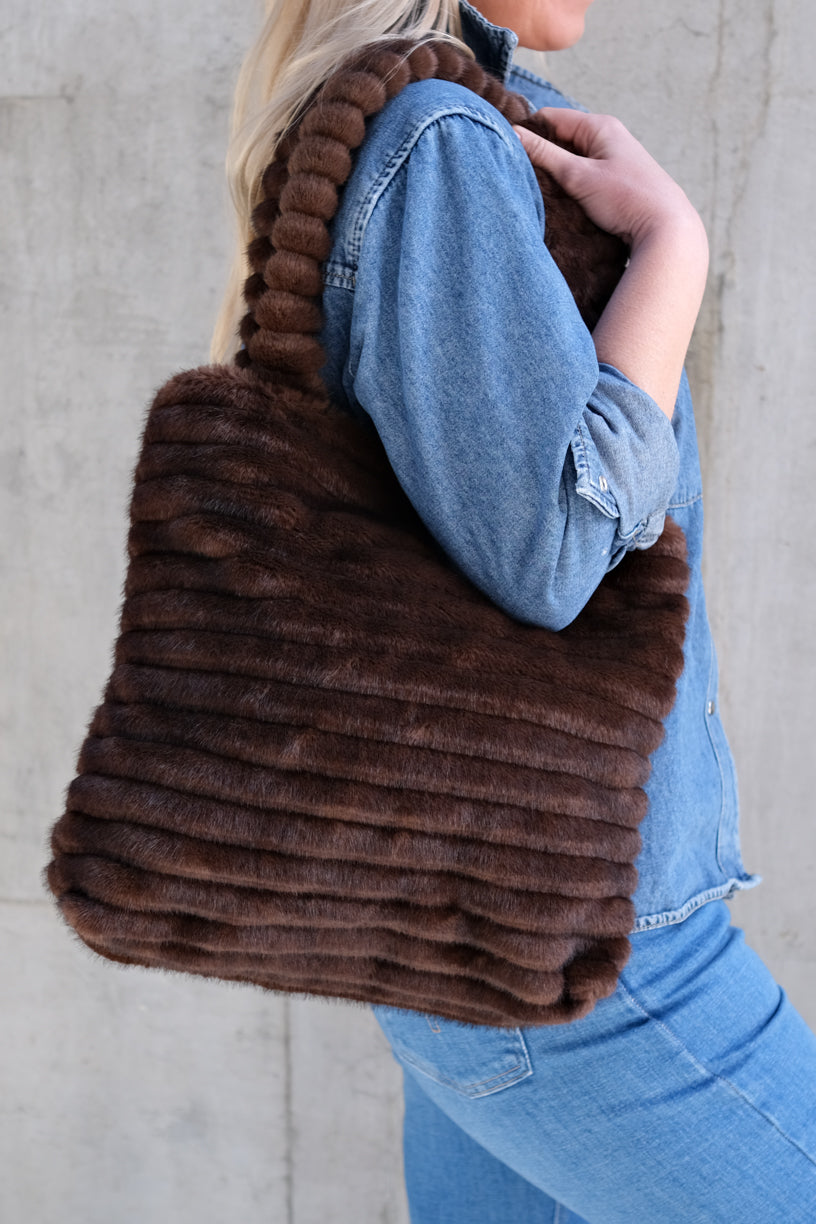 Sonja Tote Bag Brun