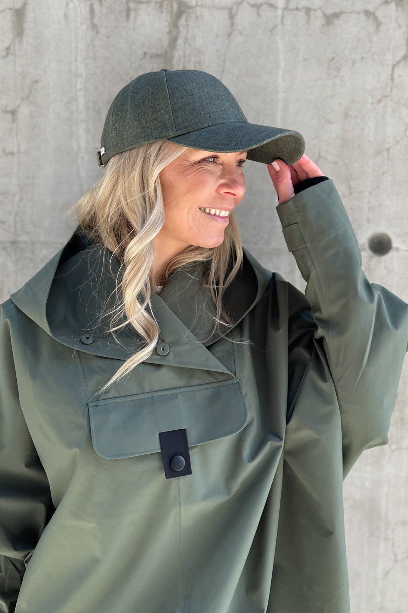 French Olive Linen
