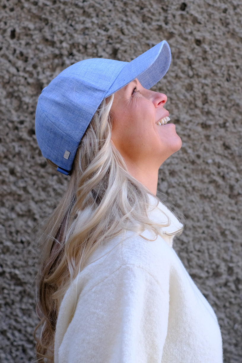Azure Blue Linen