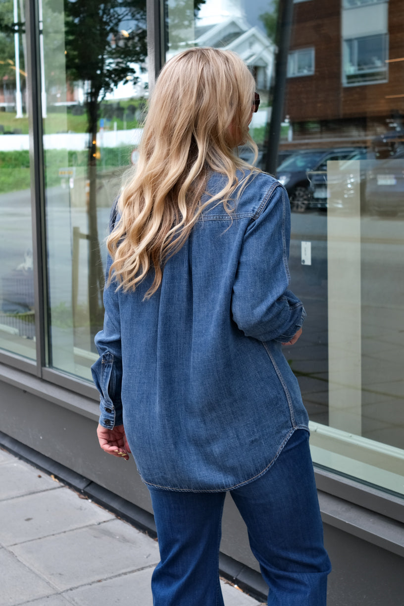 Atticus Shirt Antique Blue