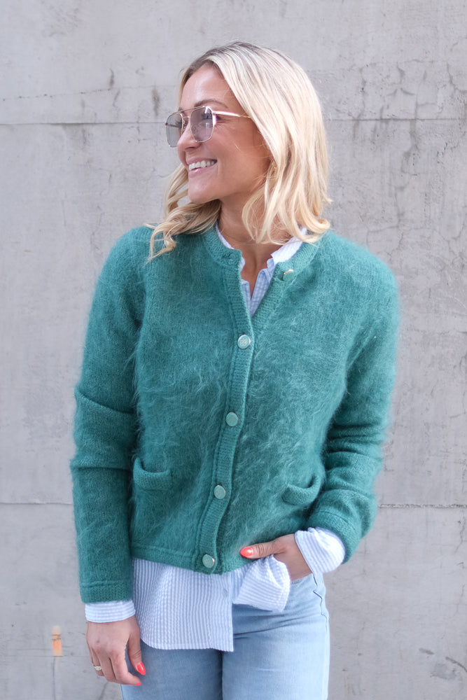 Una Chuncky Jacket Frosty Spruce