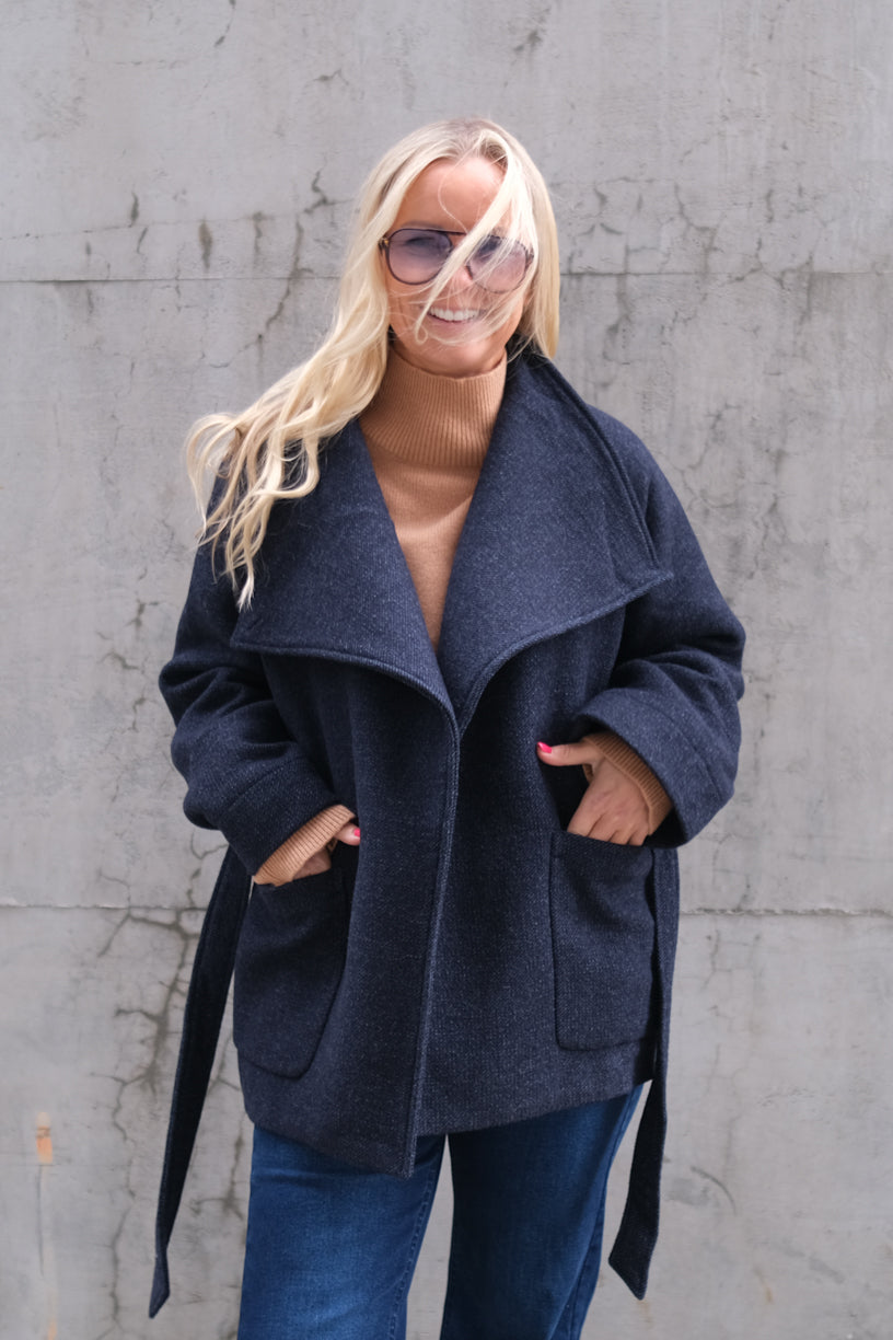 Elvis Coat Bleu Nuit