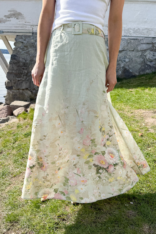 Linen Maxi Skirt Harmony