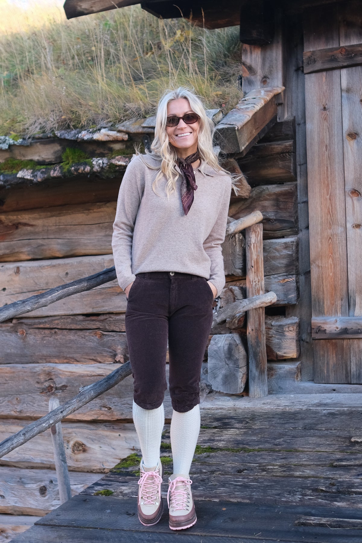 Aspen Cord Knickers Ecorce