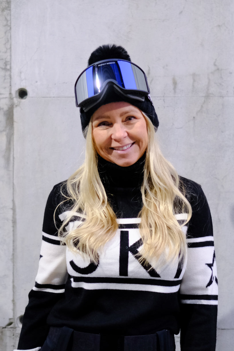 Goggles Houndstooth Black/Snow White