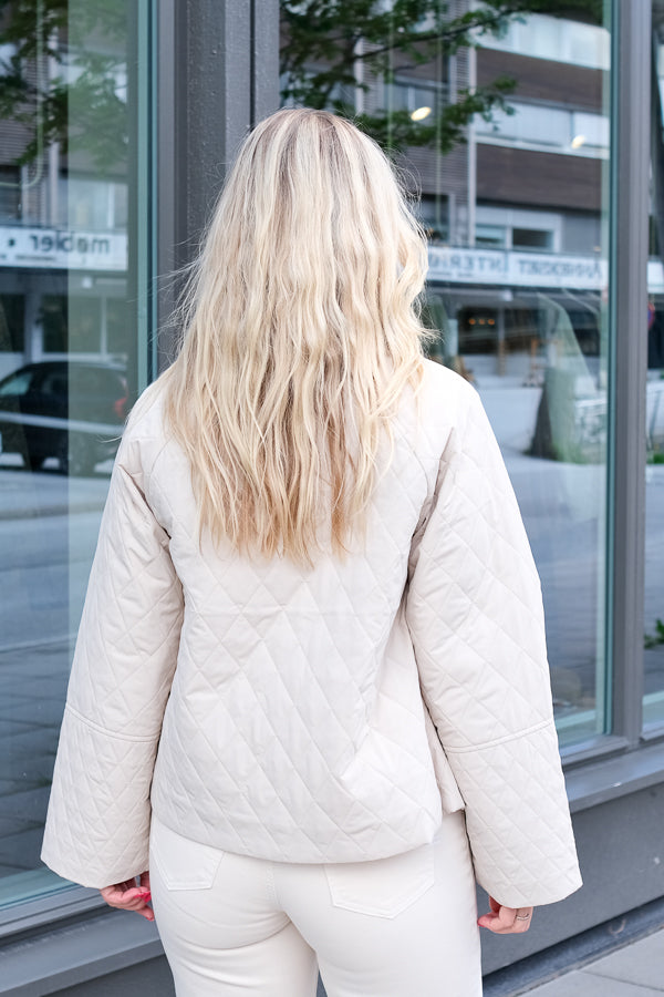 Kirby Quilt Jacket Cream