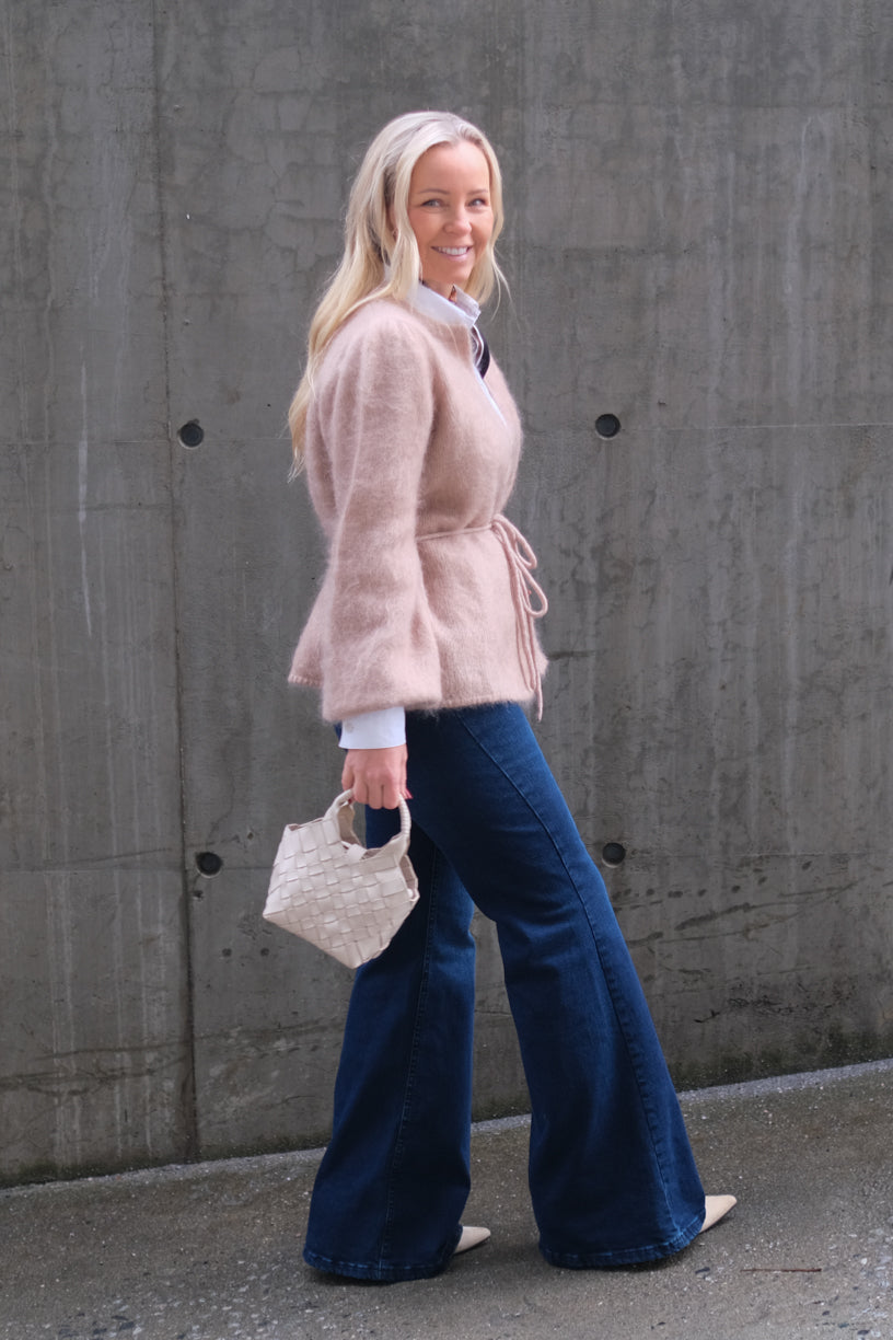 Fredrikke Chunky Cardigan Hazel Beige