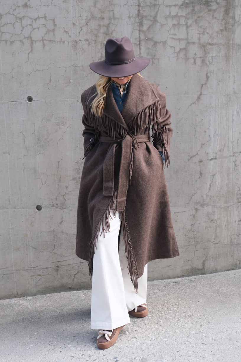 Heidi Coat Dark Brown