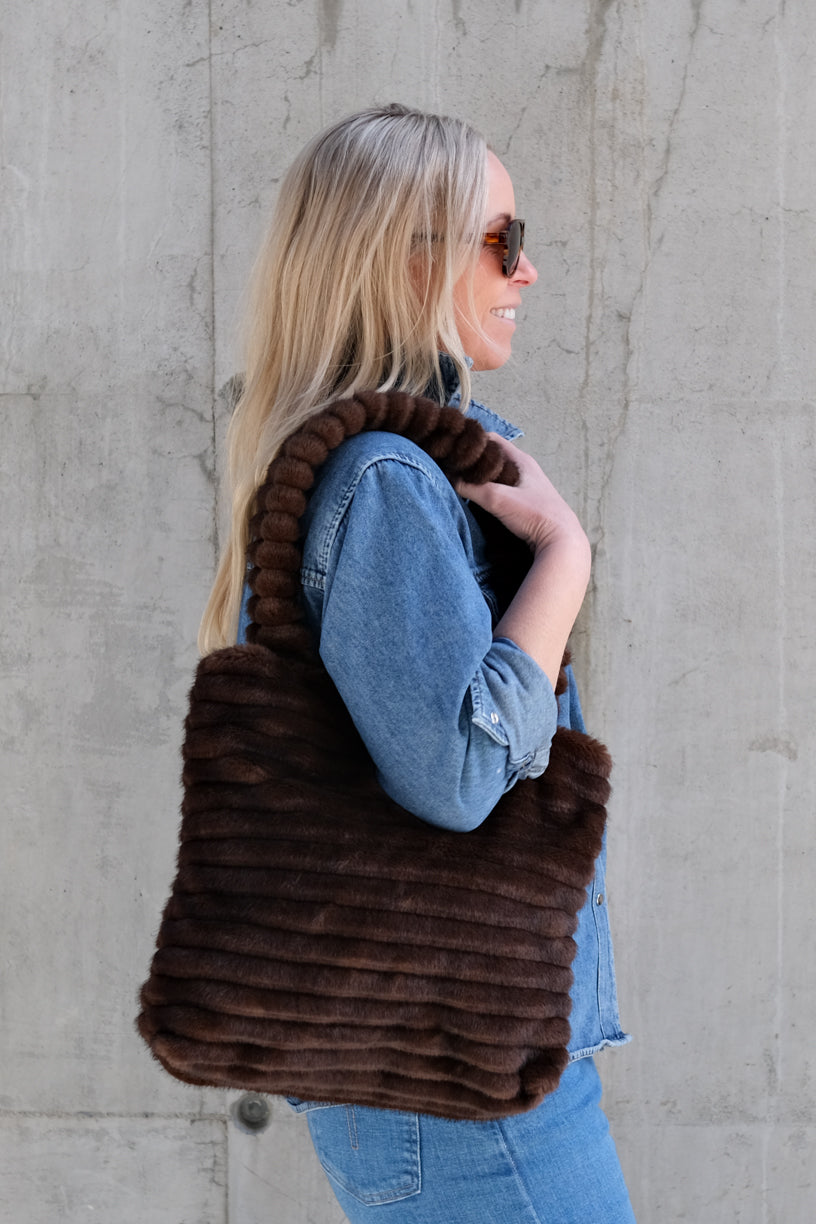 Sonja Tote Bag Brun